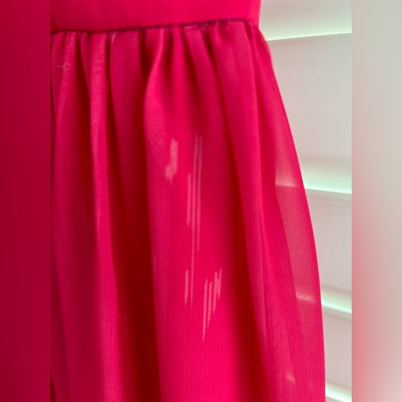 Nordstrom Erin Fetherston Fuchsia Pink Ombré Maxi Dress - US Size 8 worn once - Picture 6 of 12
